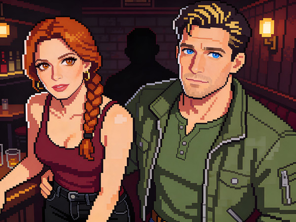 Seedream V4.5 — Speakeasy Hidden Tension — Pixel Art