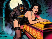 Seedream V4.5 — Moonlit Horror-Erotica Blend — Pop Art