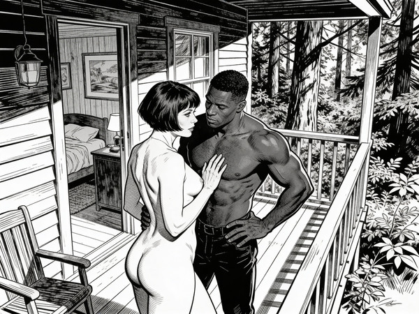 Seedream V4.5 — Cabin in the Woods — Pulp Ink