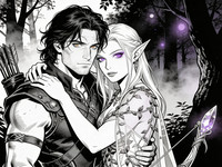 Seedream V4.5 — Fantasy Romance in the Whispering Grove — Pulp Ink