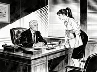 Seedream V4.5 — Office Heat Classics — Pulp Ink