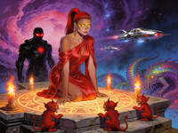 Seedream V4.5 — Altar of Desire — Retro Sci-Fi