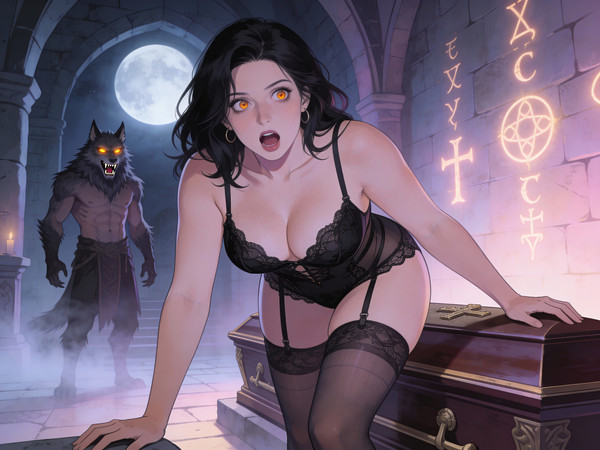 Seedream V4.5 — Moonlit Horror-Erotica Blend — Soft