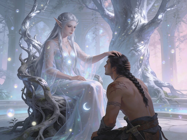 Seedream V4.5 — The Elven Queen's Champion — Soft