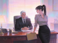 Seedream V4.5 — Office Heat Classics — Soft