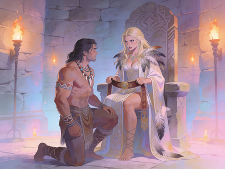 Tribal Guardian's Desire — Soft — Seedream V4.5