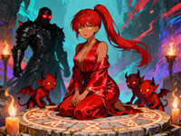 Seedream V4 generated image for Altar of Desire - Anime