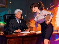 Seedream V4 generated image for Office Heat Classics - Anime