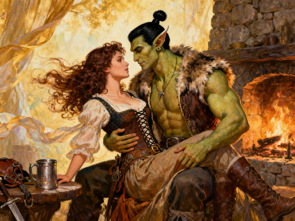 Seedream V4 — After the Quest — Classic Romance