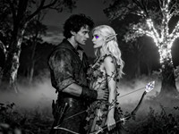 Seedream V4 generated image for Fantasy Romance in the Whispering Grove - Film Noir