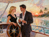 Seedream V4 — Luxury Yacht Romance — Impressionism