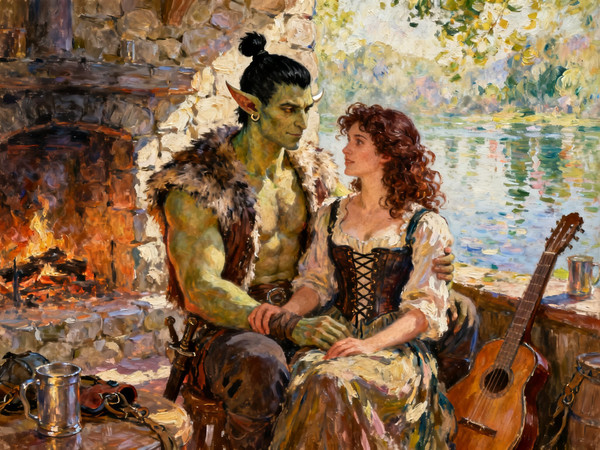 Seedream V4 — After the Quest — Impressionism