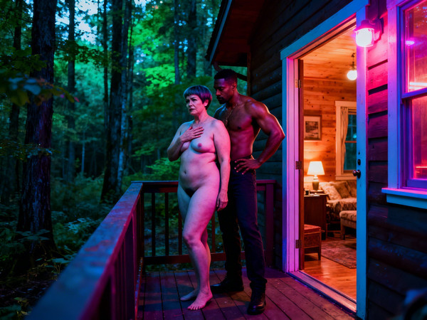 Seedream V4 — Cabin in the Woods — Neo Noir