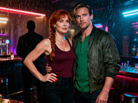 Seedream V4 generated image for Speakeasy Hidden Tension - Neo Noir