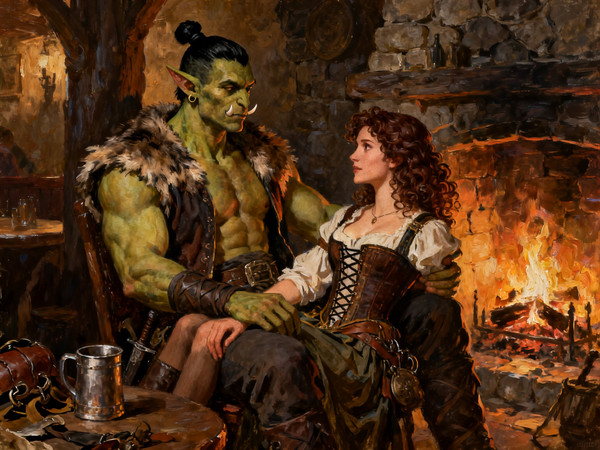 Seedream V4 — After the Quest — Oil Painting