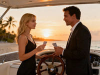 Seedream V4 generated image for Luxury Yacht Romance - Photorealistic