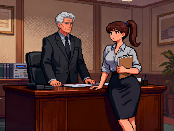 Seedream V4 — Office Heat Classics — Pixel Art