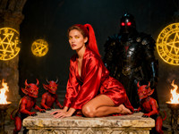 Seedream V4 — Altar of Desire — Polaroid