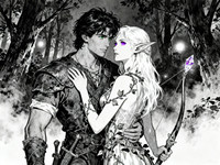 Seedream V4 — Fantasy Romance in the Whispering Grove — Pulp Ink