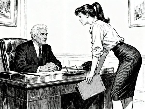 Seedream V4 — Office Heat Classics — Pulp Ink