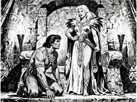 Seedream V4 — Tribal Guardian's Desire — Pulp Ink