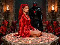 Seedream V4 generated image for Altar of Desire - Retro