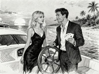 Seedream V4 — Luxury Yacht Romance — Sketch