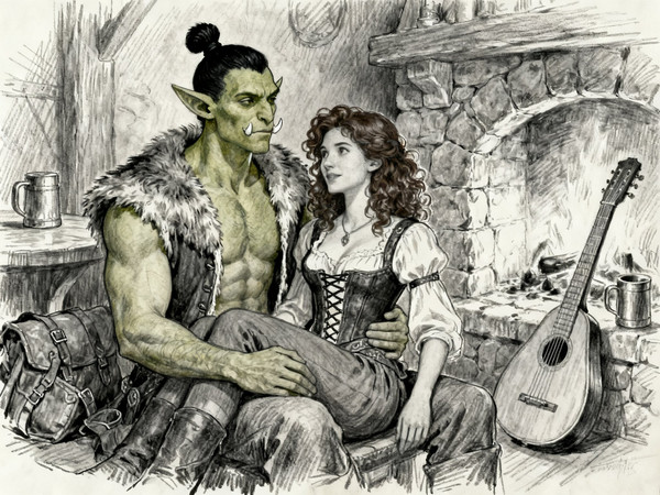 Seedream V4 — After the Quest — Sketch