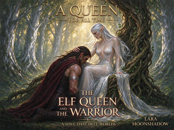 Seedream 5.0 Flash — The Elven Queen's Champion — Classic Romance
