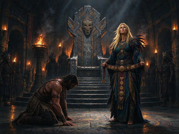 Seedream 5.0 Flash — Tribal Guardian's Desire — Epic Fantasy
