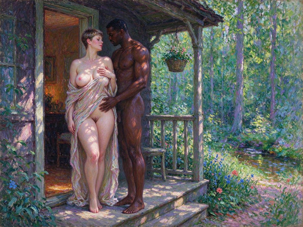 Seedream 5.0 Flash — Cabin in the Woods — Impressionism