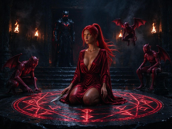 Seedream 5.0 Flash — Altar of Desire — Neo Noir
