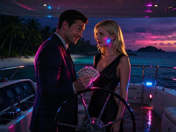 Seedream 5.0 Flash — Luxury Yacht Romance — Neo Noir