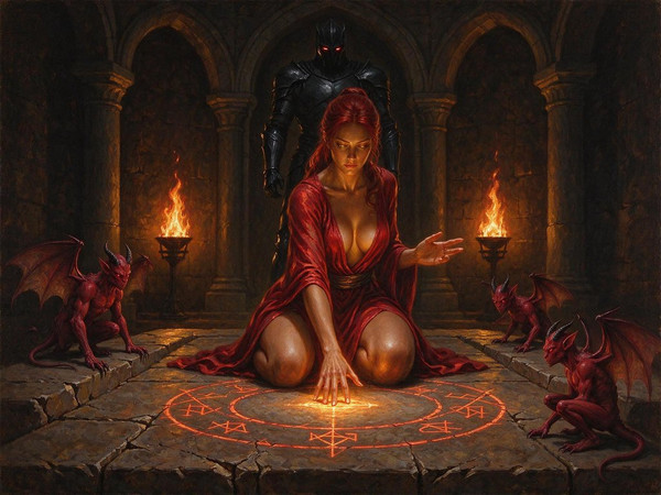 Seedream 5.0 Flash — Altar of Desire — Oil Painting