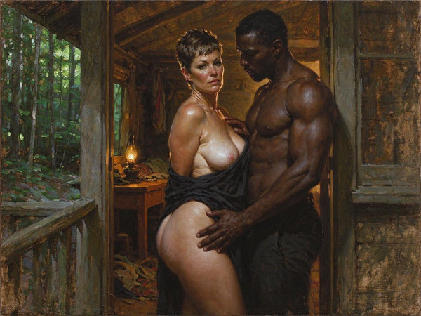 Seedream 5.0 Flash — Cabin in the Woods — Oil Painting