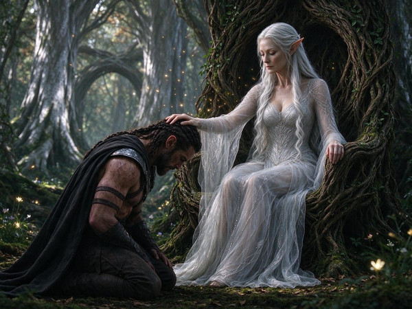 Seedream 5.0 Flash — The Elven Queen's Champion — Photorealistic