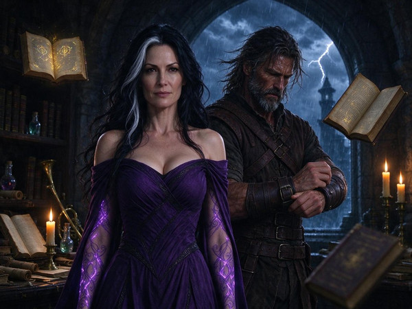 Seedream 5.0 Flash — A Night in the Sorceress's Tower — Photorealistic
