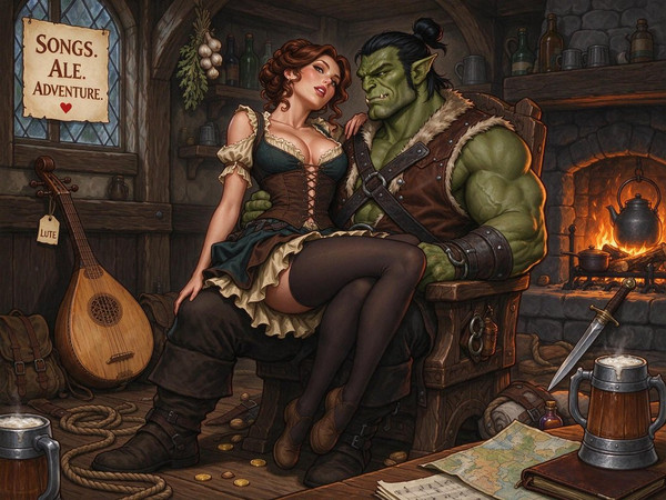 Seedream 5.0 Flash — After the Quest — Pin-Up