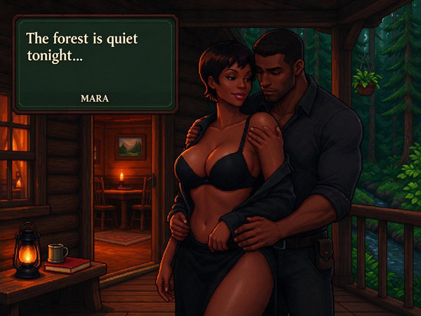 Seedream 5.0 Flash — Cabin in the Woods — Pixel Art