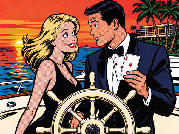 Seedream 5.0 Flash — Luxury Yacht Romance — Pop Art