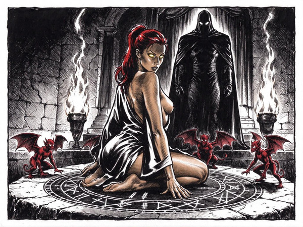 Seedream 5.0 Flash — Altar of Desire — Pulp Ink