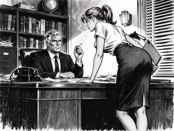 Seedream 5.0 Flash — Office Heat Classics — Pulp Ink