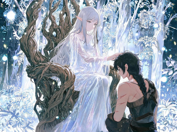 Seedream V5 Lite (NSFW) — The Elven Queen's Champion — Anime