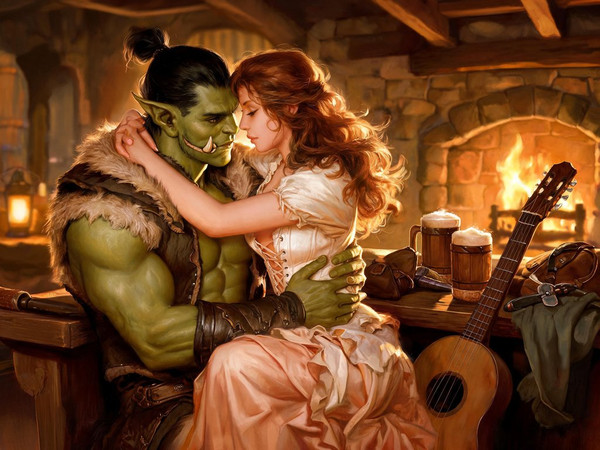 Seedream V5 Lite (NSFW) — After the Quest — Classic Romance