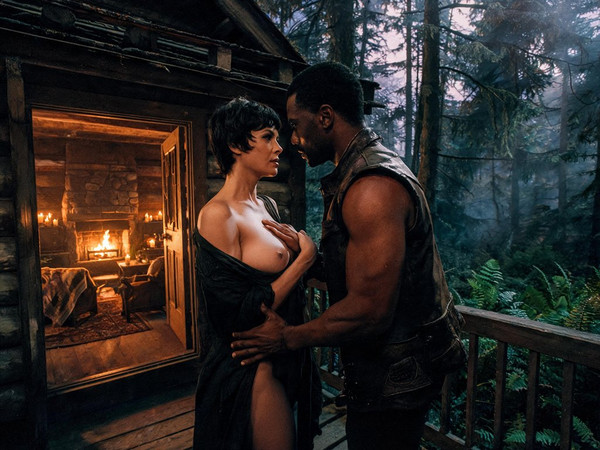 Seedream V5 Lite (NSFW) — Cabin in the Woods — Dark Fantasy