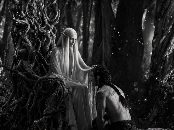 Seedream V5 Lite (NSFW) — The Elven Queen's Champion — Film Noir