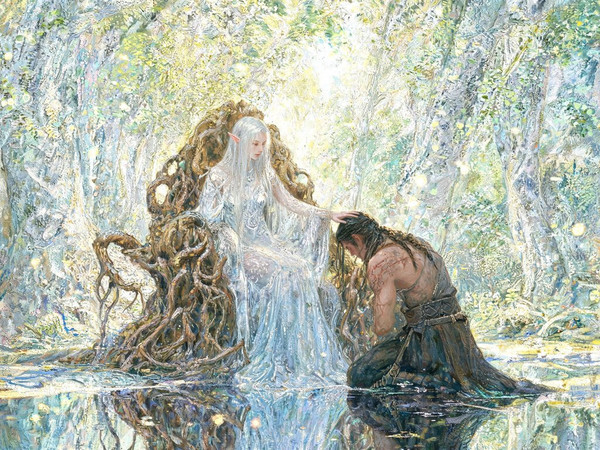 Seedream V5 Lite (NSFW) — The Elven Queen's Champion — Impressionism