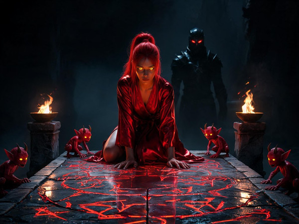 Seedream V5 Lite (NSFW) — Altar of Desire — Neo Noir