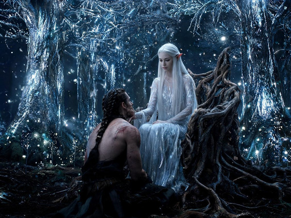 Seedream V5 Lite (NSFW) — The Elven Queen's Champion — Neo Noir