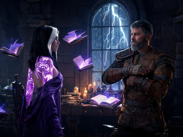 Seedream V5 Lite (NSFW) — A Night in the Sorceress's Tower — Neo Noir